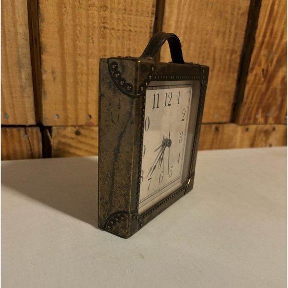 Rustic Pottery Barn Alarm Clock - Picture 2 of 3